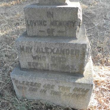 ALEXANDER May -1943