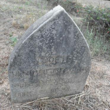 CLOETE Hermanus Chrisstoffel 1954-1957