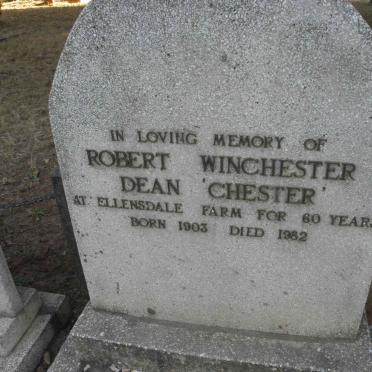 DEAN Robert Winchester 1903-1982