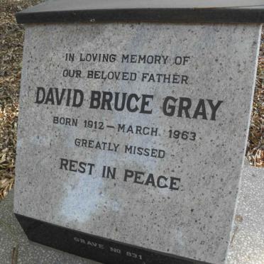 GRAY David Bruce 1912-1963
