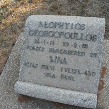 GEORGOPOLLOS Neophyios 1914-1988