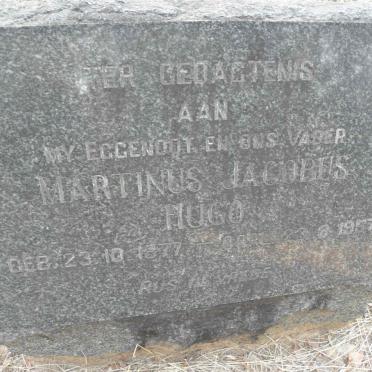 HUGO Martinus Jacobus 1877-1957
