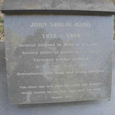 HAND John Leslie 1912-1954
