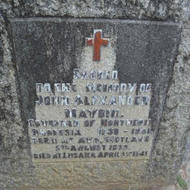 MAYBIN John Alexander 1889-1941