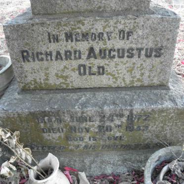 OLD Richard Augustus 1872-1943