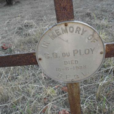 PLOY S.G., du -1933