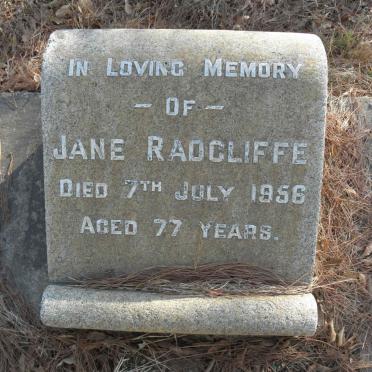 RADCLIFFE Jane -1956