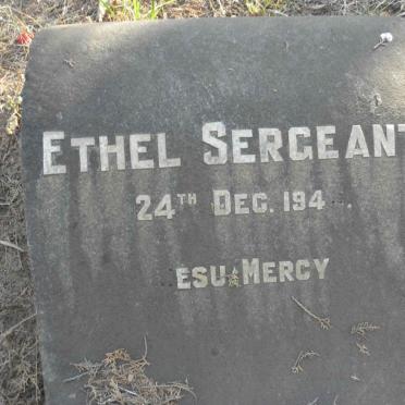 SERGEANT Ethel -1944