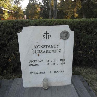 SLUSAREWICZ Konstanty 1893-1973
