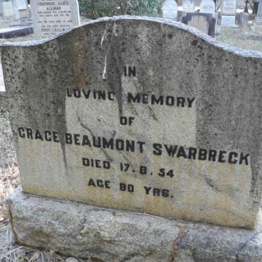 SWARBRECK Grace Beaumont -1954