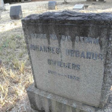 SWIEGERS Johannes Urbanus 1918-1952