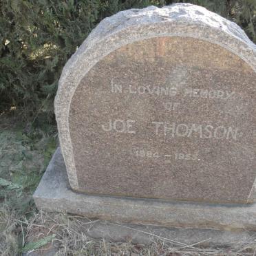 THOMSON Joe 1884-1955