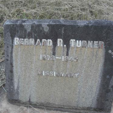 TURNER Bernard R. 1878-1943