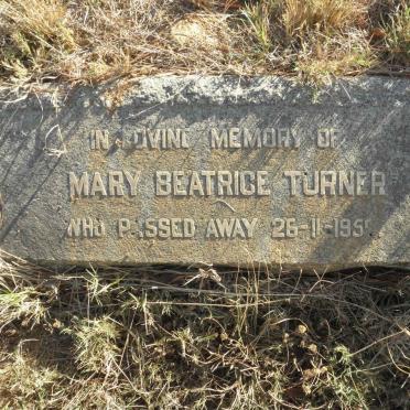 TURNER Mary Beatrice -195?