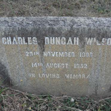 WILSON Charles Duncan 1908-1952