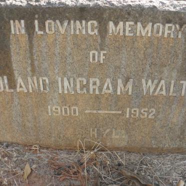 WALTON Roland Ingram 1900-1952