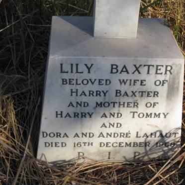 BAXTER Lily -1968