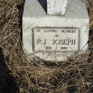 JOSEPH P.J. 1921-1979