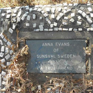 EVANS Anna -1933