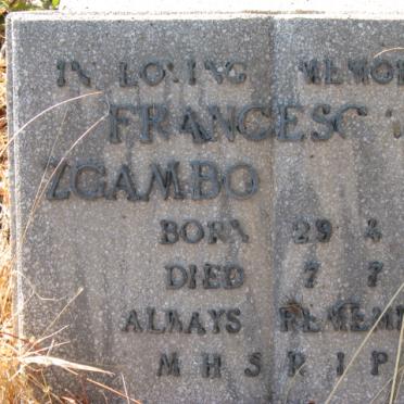 ZGAMBO Francesca 1992-199?