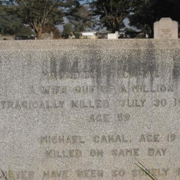CAHAL Maureen -1965 :: CAHAL Michael -1965