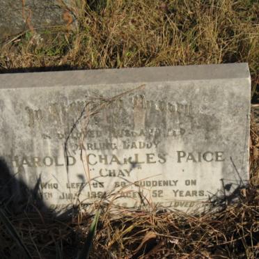 PAICE Harold Charles -196?