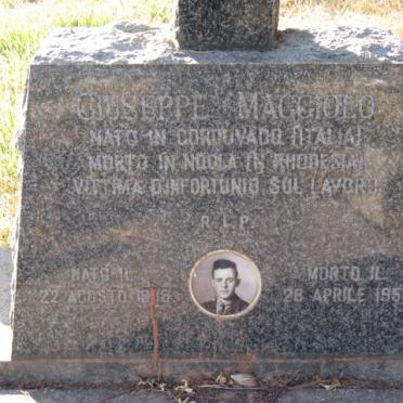 MAGGIOLO Giuseppe 1938-1956 