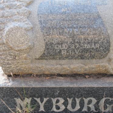 MYBURGH Ebenaezer -1950