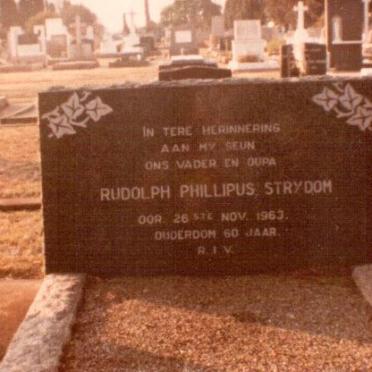 STRYDOM Rudolph Phillipus -1963