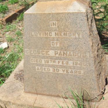 PANACOD George -1940