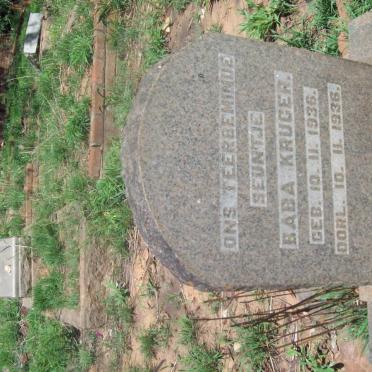 KRUGER Baba 1936-1936
