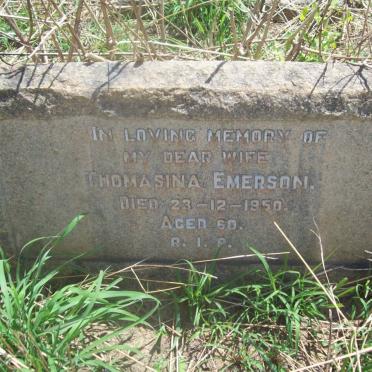 EMERSON Thomasina -1950