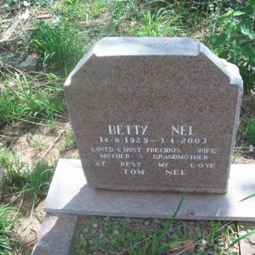 NEL Betty 1929-2003