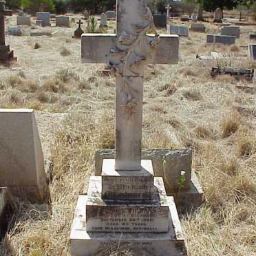 THOMAS Samuel -1900  Aged 40. 