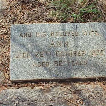 SADLER Herbert Gordon -1968 &amp; Ann -1970