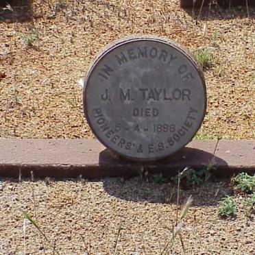 TAYLOR J.M. -1898