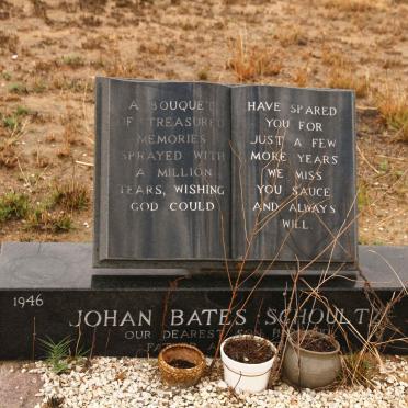 SCHOULTZ Johan Bates 1946-1988