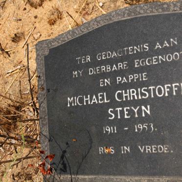 STEYN Michael Christoffel 1911-1953