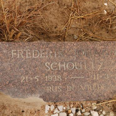 SCHOULTZ Frederick Johannes 1938-1985