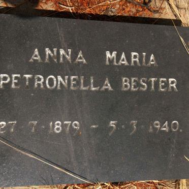 BESTER Anna Maria Petronella 1879-1940