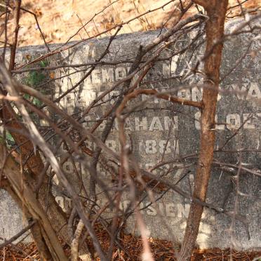 CLOETE Stephanus Abraham 1881-1937