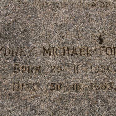 FORWARD Sydney Michael 1930-1953