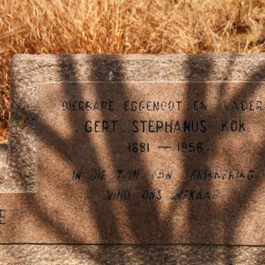 KOK Gert Stephanus 1881-1956