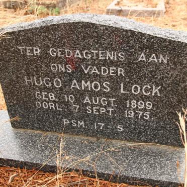LOCK Hugo Amos 1899-1975