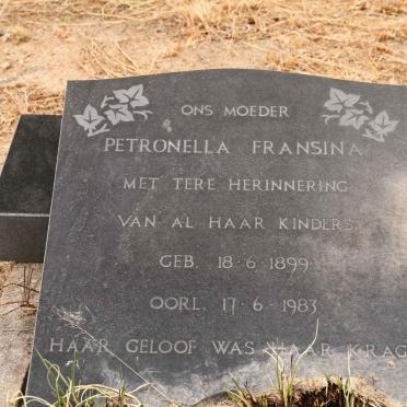 SMITH Petronella Fransina 1899-1983