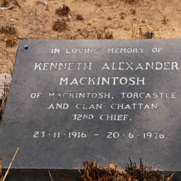 MACKINTOSH Kenneth Alexander 1916-1976