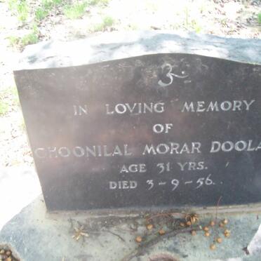 DOOLABH Choonilal Morar -1956