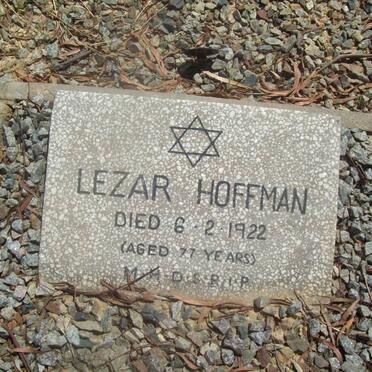 HOFFMAN Lezar -1922
