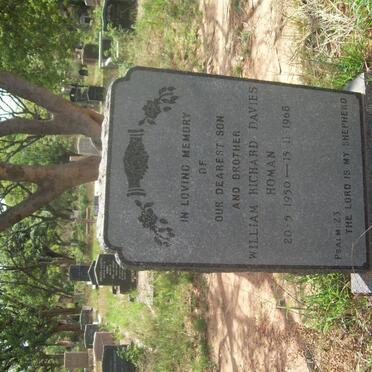 HOMAN William Richard Davies 1950-1968