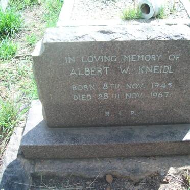 KNIEDL Albert W. 1945-1967